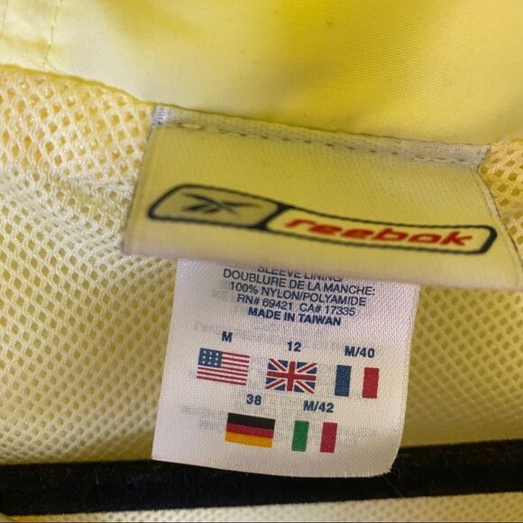 Reebok Full Zip Jacket Sz M - Picture 5 of 5